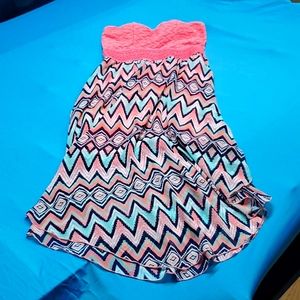 No Boundries M Strapless Dress